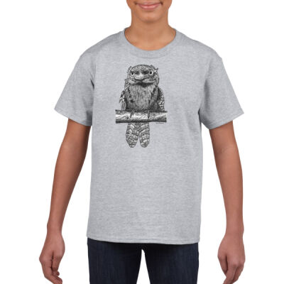 Tawny Frogmouth Unisex Kids T Shirt Thumbnail