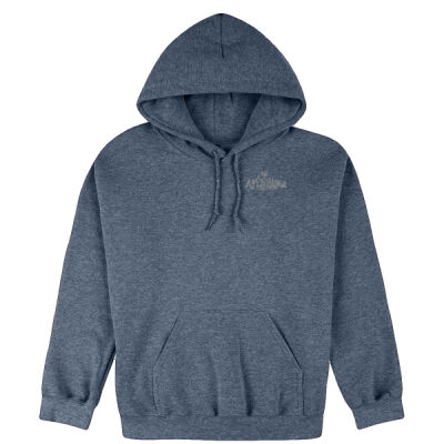 Magpie on back Unisex Hoodie Thumbnail