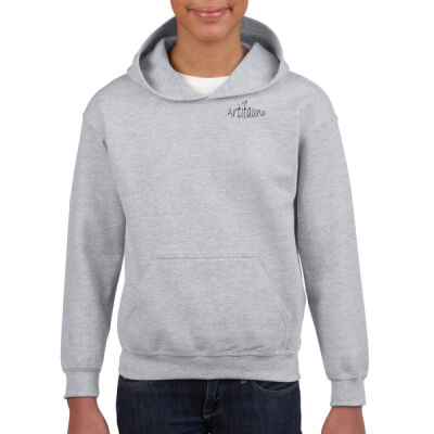 Magpie on back Unisex Hoodie Kids Thumbnail