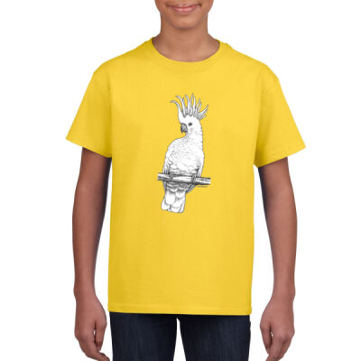 Cockatoo Sulpher-crested Unisex T Shirt Kids Thumbnail