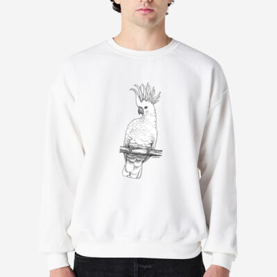 Cockatoo Sulpher-crested Unisex Crewneck Thumbnail