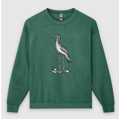 Bush Stone-Curlew Unisex Crewneck Thumbnail