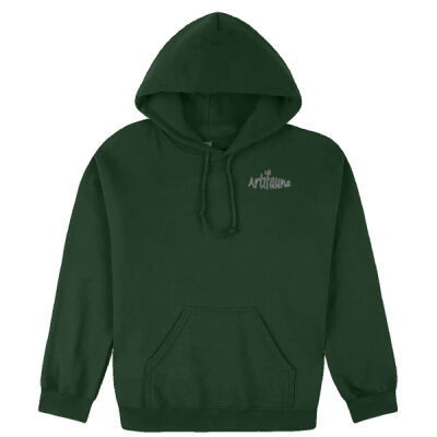 Bush Stone-Curlew on back Unisex Hoodie Thumbnail