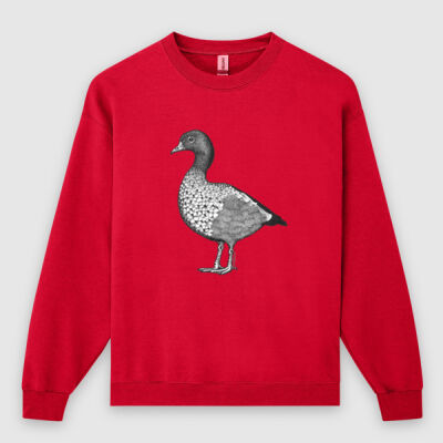Australian Wood Duck Unisex Crewneck Thumbnail