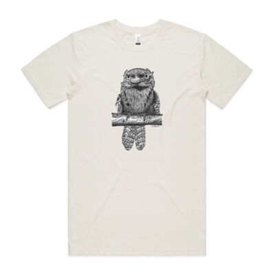 Tawny Frogmouth Unisex T Shirt Organic Thumbnail