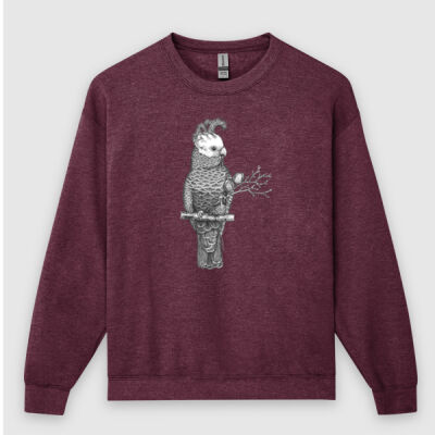 Gang Gang Cockatoo Unisex Crewneck Thumbnail