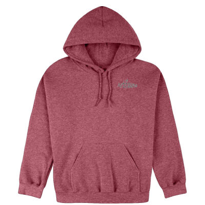 Gang Gang Cockatoo on back Unisex Hoodie Thumbnail