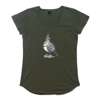 Spinifex Pigeon Women's T Shirt Thumbnail