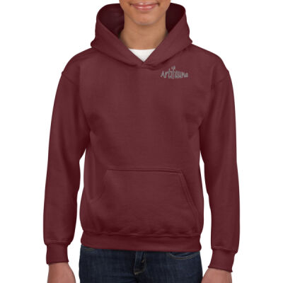 Spinifex Pigeon on back Unisex Hoodie kids Thumbnail
