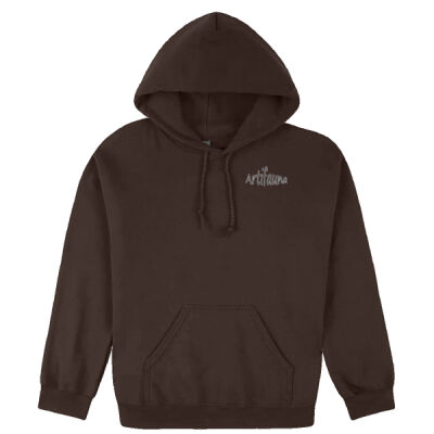 Lyrebird on back Unisex Hoodie Thumbnail