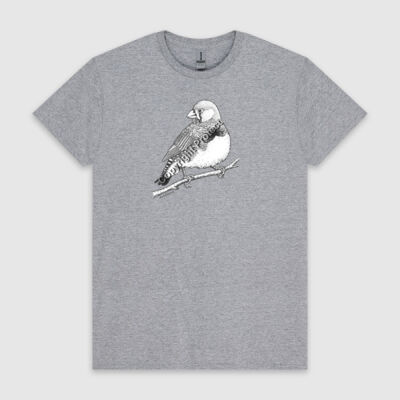 Zebra Finch Unisex T Shirt Thumbnail