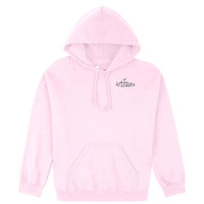 Zebra Finch on back Unisex Hoodie Thumbnail