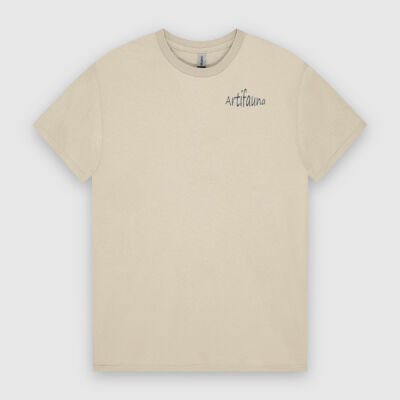 Nankeen Night Heron on back Unisex T Shirt Thumbnail