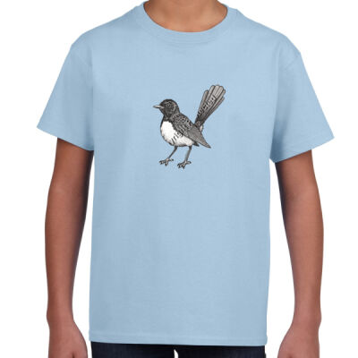 Willie Wagtail Unisex T Shirt Kids Thumbnail