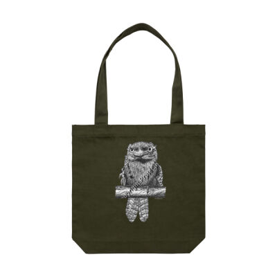 Tawny Frogmouth Tote Bag Thumbnail