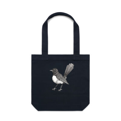 Willie Wagtail Tote Bag Thumbnail