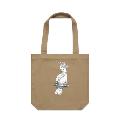 Cockatoo Sulpher-crested Tote Bag Thumbnail