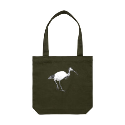 Ibis (Bin Chicken) Tote Bag Thumbnail